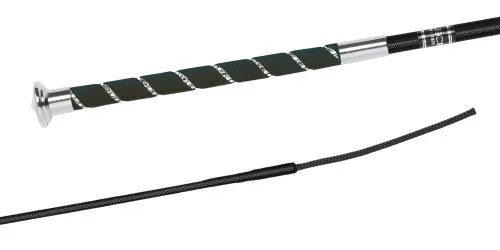 03040S BRILLIANCE, Nylongespinst fein, Brilliance-Nubuk-Griff, Pilzknopf mit Premium-Kristall