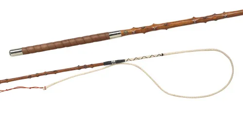 07019 Sulgendorn, Leder-Griff, geflochtener Lederbogen 100 cm