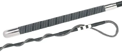 12672 Woven Nylon cover, wrapped grip, woven Nylon lash