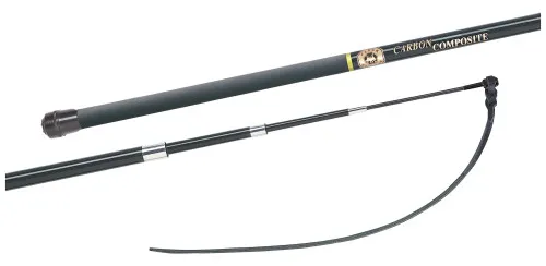 12044 Vierspänner Trainingspeitsche, CARBON Composite 3-fach Te