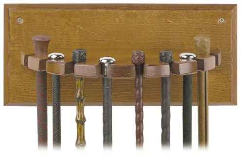 18006 008 Wand Präsenter für 8 Gerten
