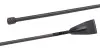 02091 Leder umflochten, Lederknopf, 60 cm