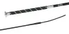 03040S BRILLIANCE, Nylongespinst fein, Brilliance-Nubuk-Griff, Pilzknopf mit Premium-Kristall