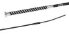 03040SD BRILLIANCE, Nylongespinst fein, Brilliance-Nubuk-Griff doppelt gewickelt, Pilzknopf mit Premium-Kristall