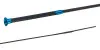 03724 SilkTouch BLUE Crystal, Fiberglas mit SilkTouch-Beschichtung, BLUE Crystal-Wickelgriff und -Beschläge
