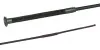03725 SilkTouch GRAPHITE Premium, Fiberglas mit SilkTouch-Beschichtung,UltraSoft-Wickelgriff, graphite design Beschläge