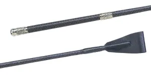 02095 Braided leather cover, ANTIQUE ferrules