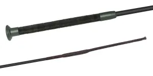 03725 SilkTouch GRAPHITE Premium, Fiberglas mit SilkTouch-Beschichtung,UltraSoft-Wickelgriff, graphite design Beschläge